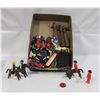 Image 1 : FLAT OF VINTAGE PLAYMOBIL FOGURES +