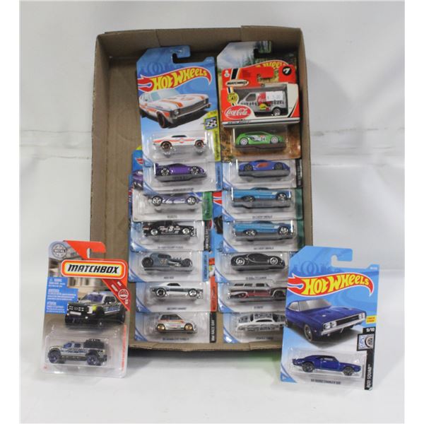 LOT OF SEALED HOTWHEELS DIECAST CARS