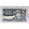 Image 1 : VINTAGE BLUE DR SEUS CAT IN HAT TOY BOX