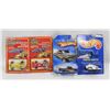Image 1 : 4 SEALED HOTWHEELS AND SPEEDRIVE CARS ON CARDS