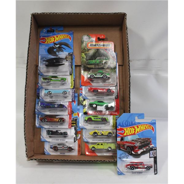 LOT OF SEALED HOTWHEELS DIECAST CARS