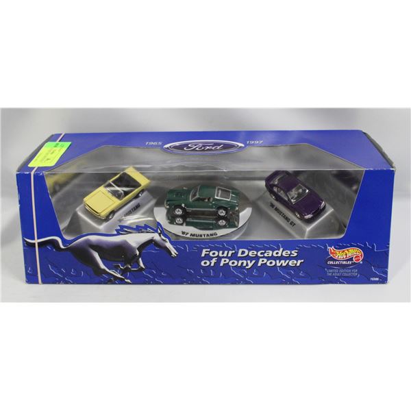 HOTWHEELS FORD 1965-1997 FOUR DECADES