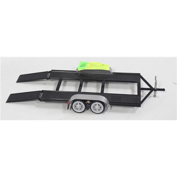 ALL METAL 1:32 SCALE BLACK LOADING RAMP