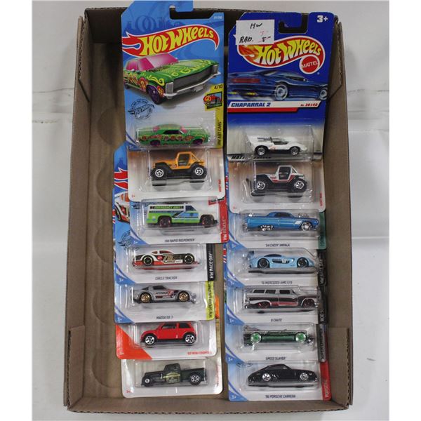 LOT OF SEALED HOTWHEELS DIECAST CARS
