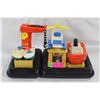 Image 1 : VINTAGE FISHER PRICE CARGO SHIP WITH EXTRAS