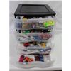 Image 1 : 4 TIER ORGANIZER FILLED W. HOTWHEELS DIECAST CARS