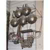 Image 1 : VINTAGE CURTIS JERE FANTASY HOT AIR BALOON WALL