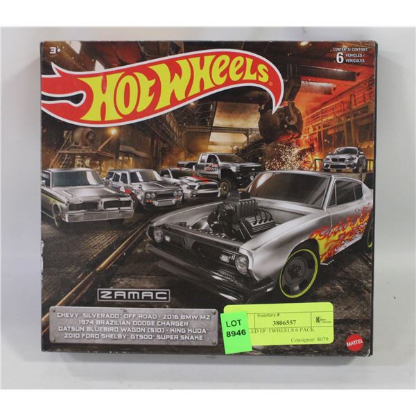 SEALED HOTWHEELS 6 PACK