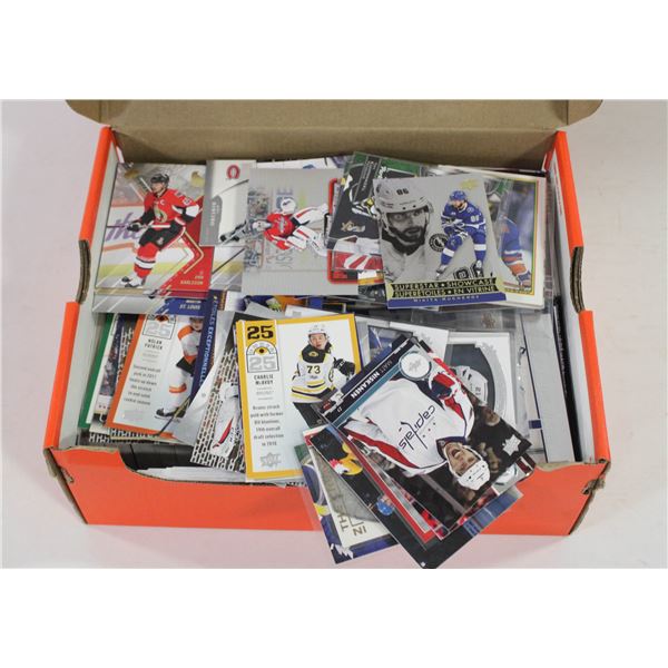 SHOE BOX FILLED WITH ESTATE SPORTS CARDS