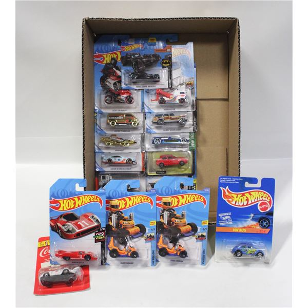 LOT OF SEALED HOTWHEELS DIECAST CARS