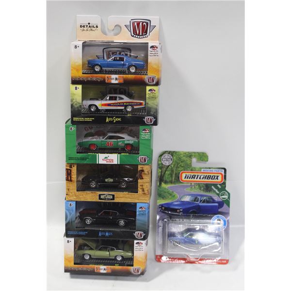 FLAT OF M2'S + MATCHBOX DIECASTS