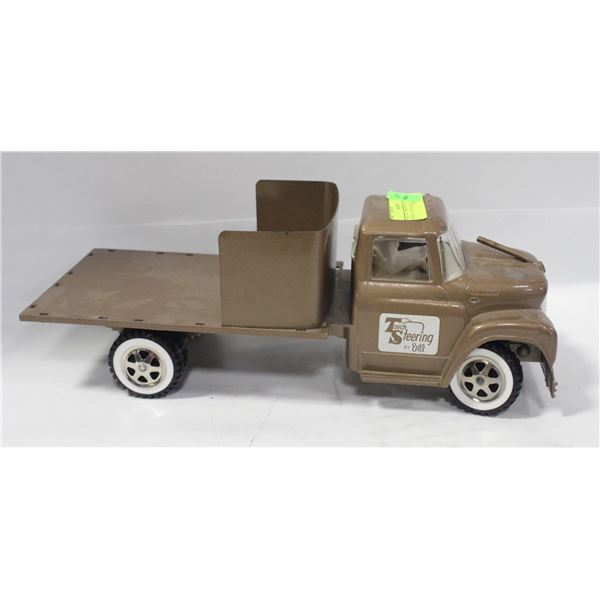 VINTAGE 1960S PRESSED STEEL TONKA TOY DUMP TRUCK