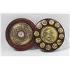 Image 1 : VINTAGE CHINESE ZODIAC WOOD COMPASS BOX INCLUDES