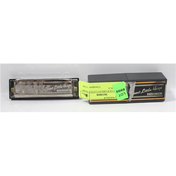 HOHNER GLH GREAT LITTLE HARP HARMONICA