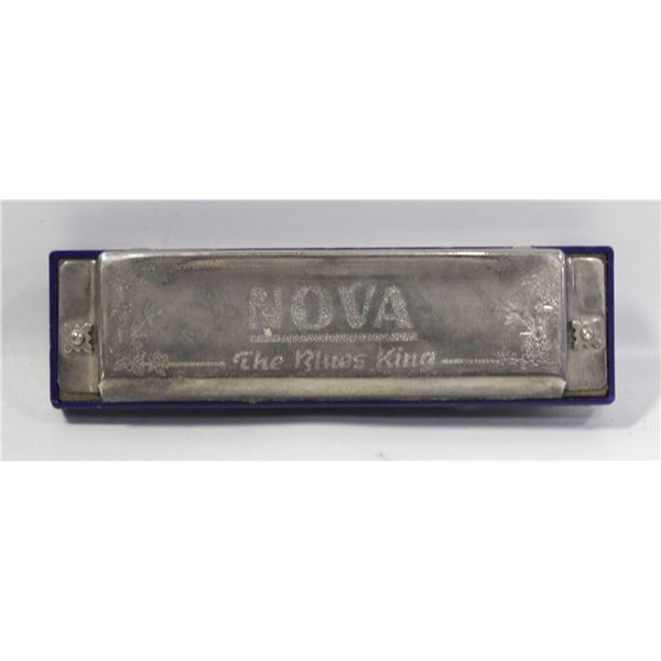 NOVA THE BLUES KING 10 HOLE DIATONIC HARMONICA