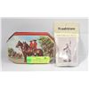 Image 1 : ROYAL MOUNTED POLICE TIN SOLD WITH LANCER FIGURE