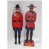 Image 1 : 2 VINTAGE RELIABLE TOY CO PLASTIC FIGURES OF RCMP
