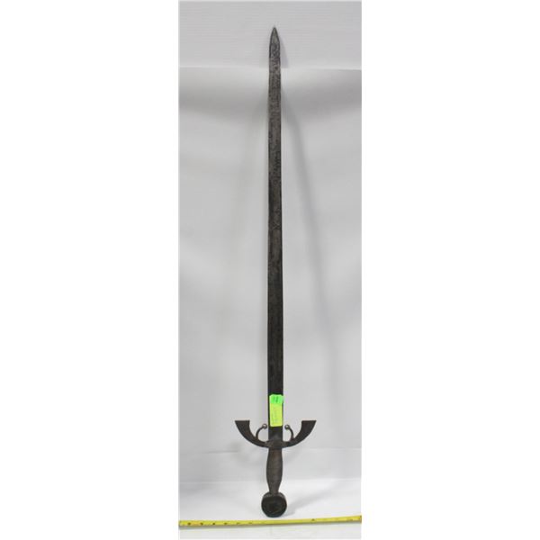 VINTAGE METAL SWORD 40.5" LONG
