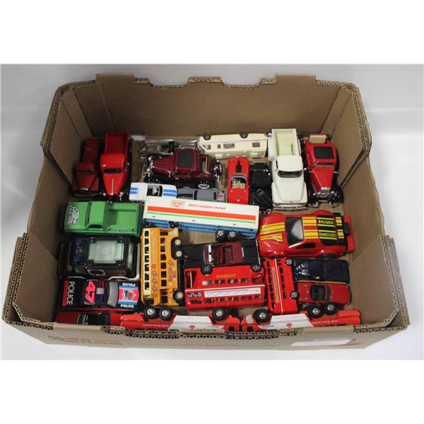 FLAT OF VARIOUS SCALE DIECAST