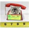 Image 1 : VINTAGE TIN ROTARY PHONE TOY BY THE GONG MFG CO