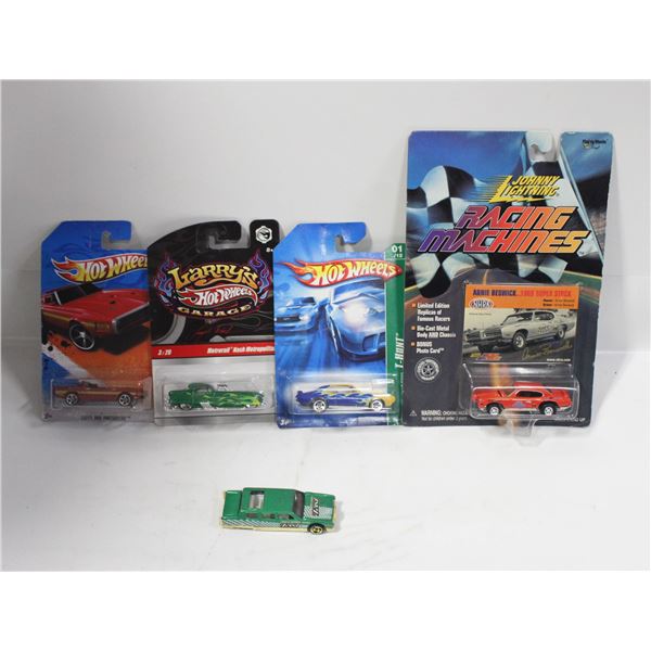 LOT OF 5 VINTAGE HOT WHEELS