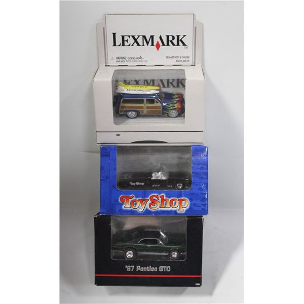 LOT OF 3 VINTAGE DIECASTS