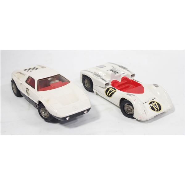 2PC LOT VINTAGE TEKNO DENMARK MODEL CARS