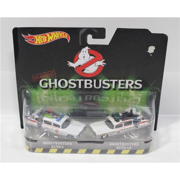 HOTWHEELS CLASSIC GHOSTBUSTERS ECTO-1 & ECTO-1A