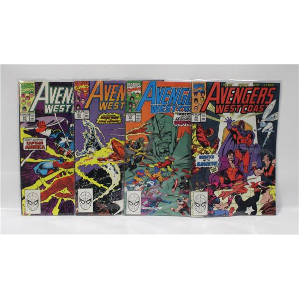 THE WEST COAST AVENGERS #60/61/63/64