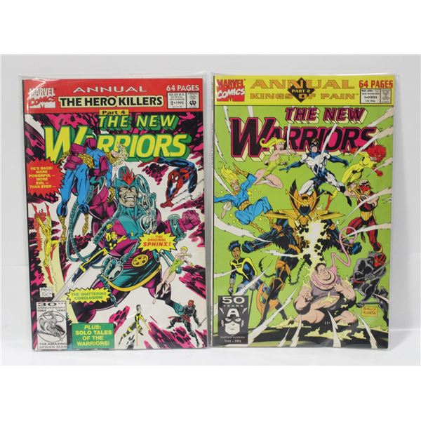 THE NEW WARRIORS ANNUAL #1 &2