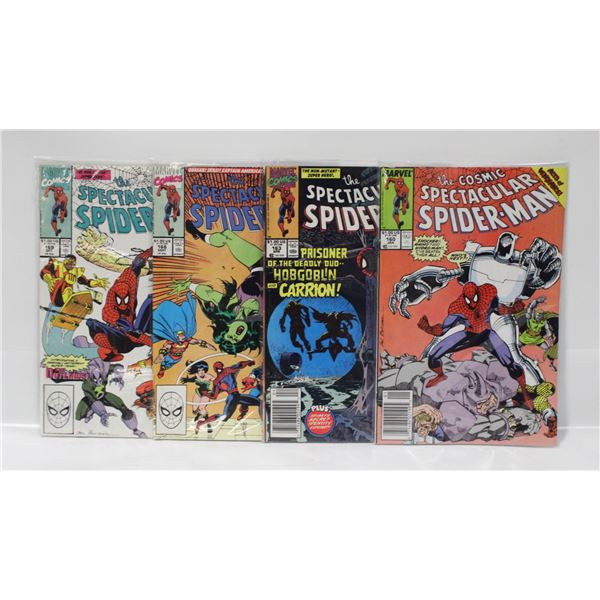 SPECTACULAR SPIDER-MAN #160/163/168/169