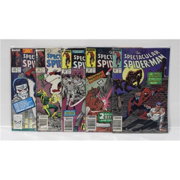 SPECTACULAR SPIDER-MAN #152/153/155/157/159
