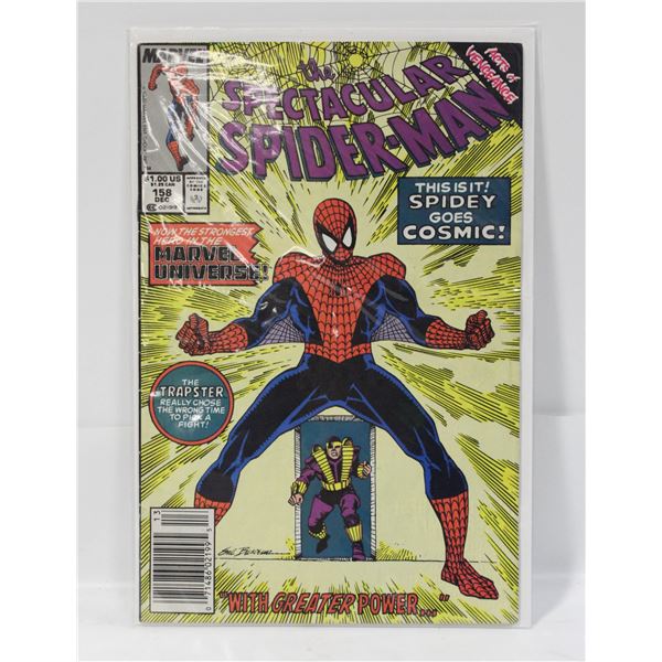 SPECTACULAR SPIDER-MAN #158 FIRST APPEARANCE COSMI
