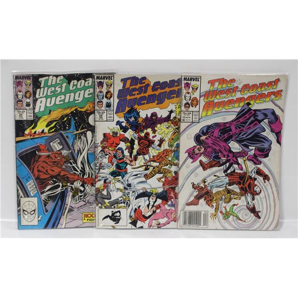 THE WEST COAST AVENGERS #19/28/29
