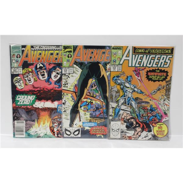 AVENGERS #313/315/323