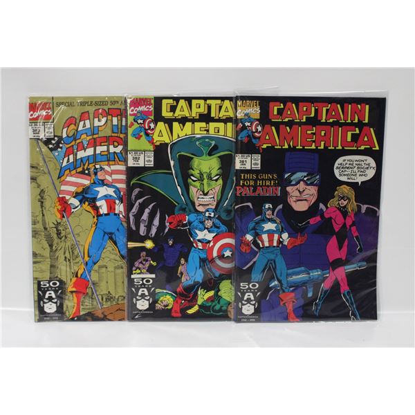 CAPTAIN AMERICA #381/382/383