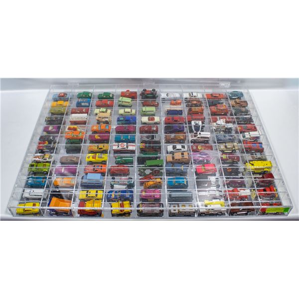 ACRYLIC DIECAST CAR DISPLAY HOLDS 118 CARS