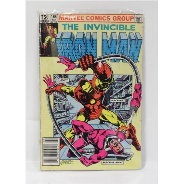 IRON MAN #168 NEWSTAND
