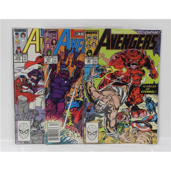 AVENGERS #307/311/312