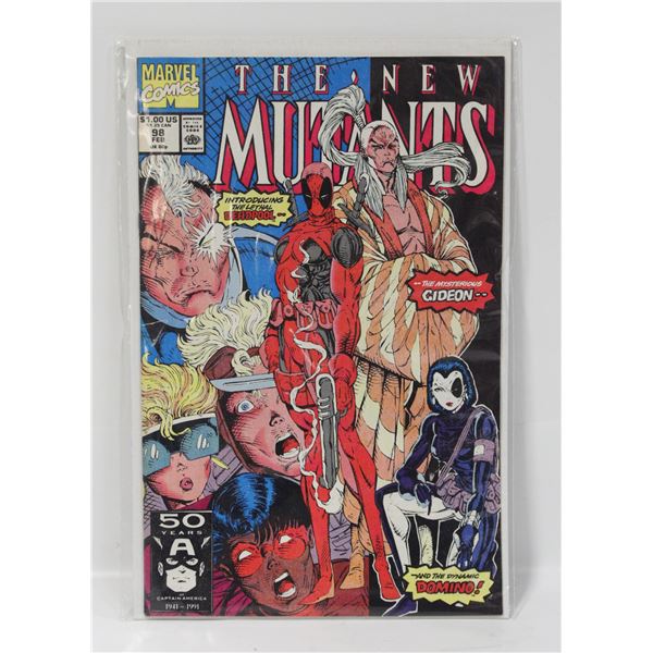 THE NEW MUTANTS #98 FIRST APPEARANCE DEADPOOL