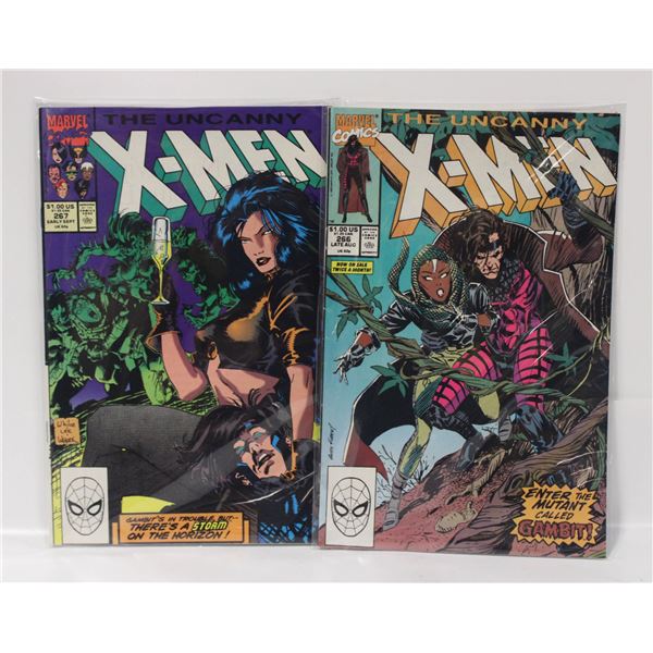 UNCANNY X-MEN #266/267 - FIRST APPEARANCE OF GAMBI