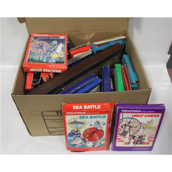 VINTAGE INTELLIVISION INTELLIGIENT GAMING SYSTEM