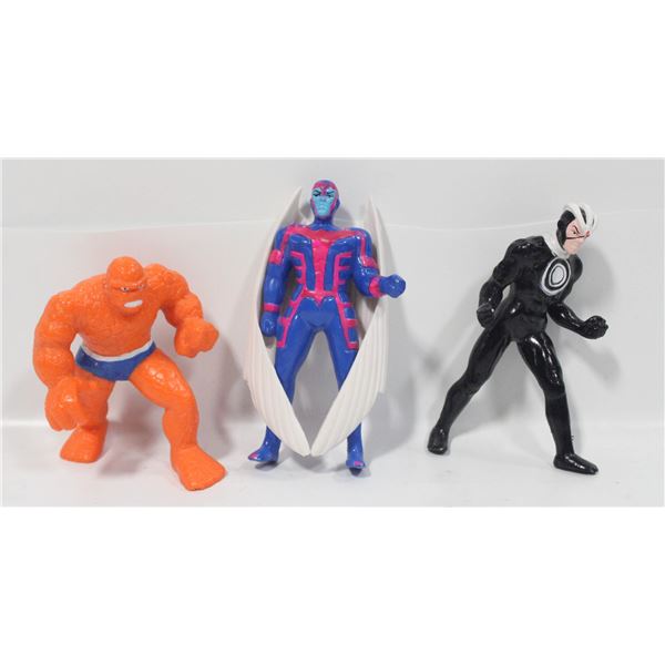 VINTAGE 1991 MARVEL UNIVERSE HAVOK, THE THING,