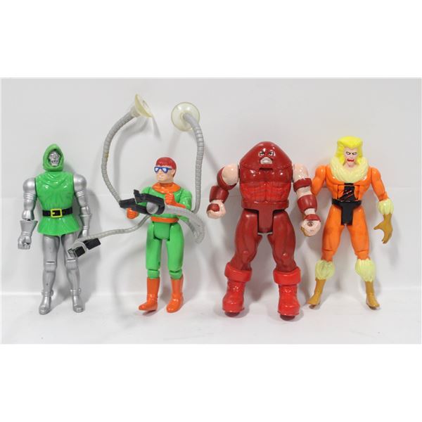 VINTAGE TOY BIZ MARVEL X-MEN JUGGERNAUT, SABERTOOT