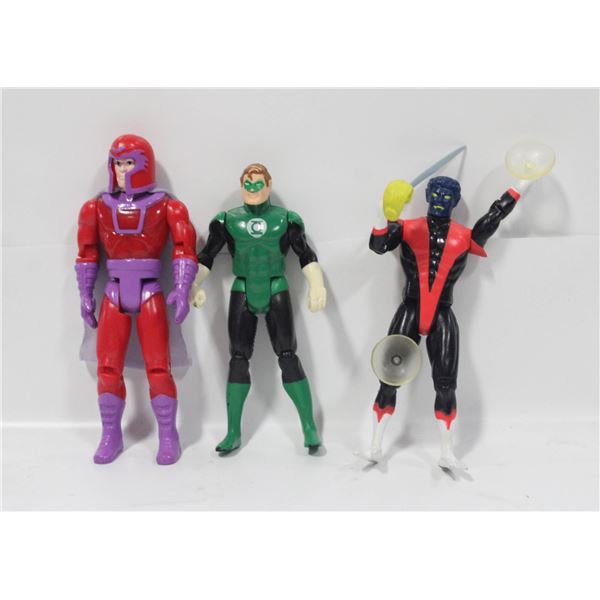 VINTAGE TOY BIZ MARVEL X-MEN MAGNETO, GREEN