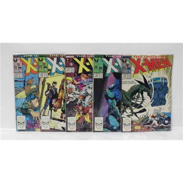UNCANNY X-MEN #233/#234/#235/#236/#237