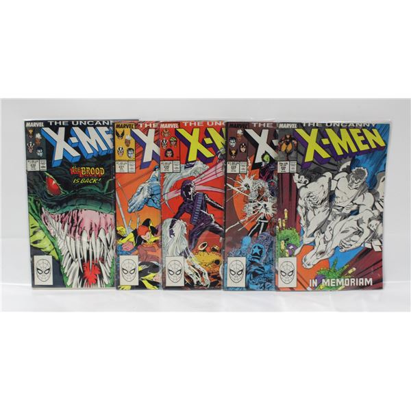 UNCANNY X-MEN #228/#229/#230/#231/#232