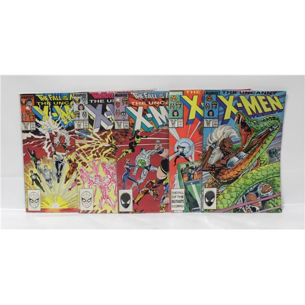 UNCANNY X-MEN #223/#224/#225/#226/#227