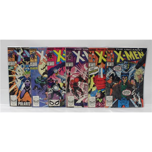 UNCANNY X-MEN #245/246/247/248/249/250