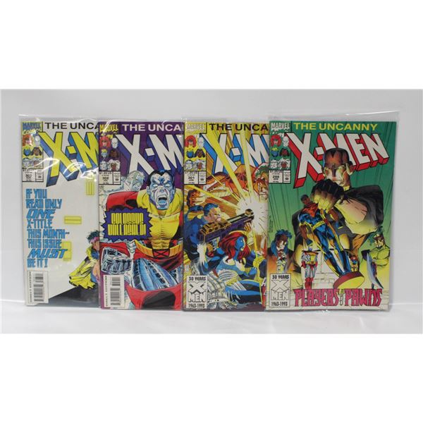 UNCANNY X-MEN #299/301/302/303
